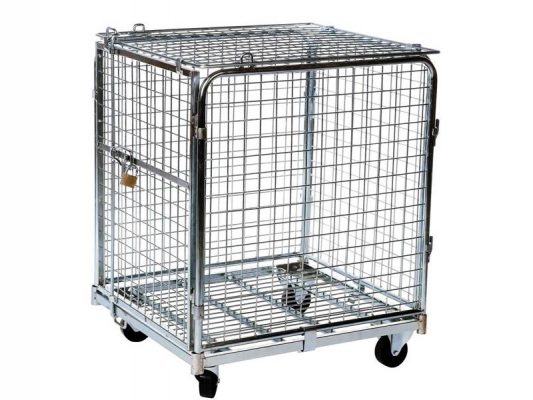 Lockable Wire Container 533x400