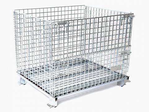 No Lid Wire Container