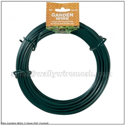 Garden Training Tie Wire 20m Garden Wire 3.5mm Pvc Coated 1