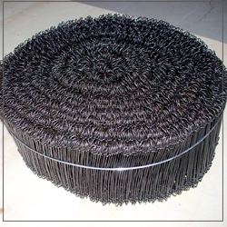 100pcs - Soft Annealed Black Bar Ties Soft Annealed Black Bar Ties