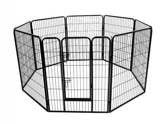 Pet Cage with Good Ventilation and Visibility, Easy Cleaning, Durable Medium Dog Run 533x400