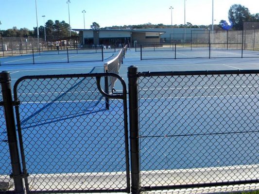 Chain Link Fencing Chain Link Swing Gate 533x400