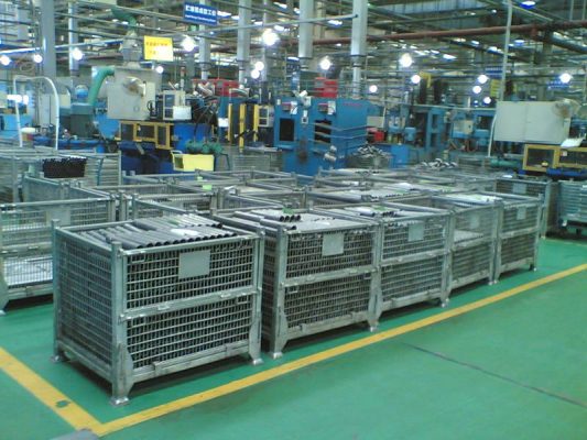 Heavy Duty Wire Container Factory 533x400