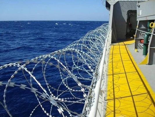 980mm /BTO-22 -  Razor Tape Razor Wire Marine Application 1 1 533x400